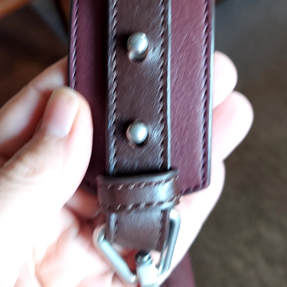 Vera Bradley Leather Hobo Bag - Picture 4 of 8